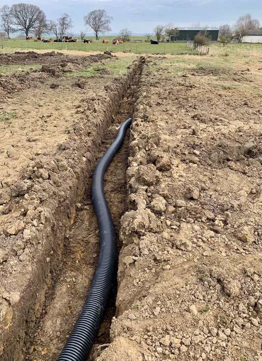 Putting in Drainage